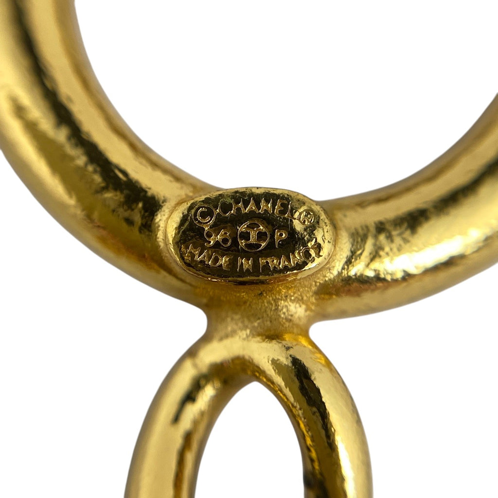 シャネル ロゴ チャーム ブレスレット ココマーク ブレスレット GP ゴールド レディース 【中古】bracc