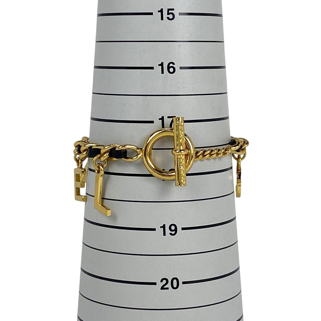 シャネル ロゴ チャーム ブレスレット ココマーク ブレスレット GP ゴールド レディース 【中古】bracc