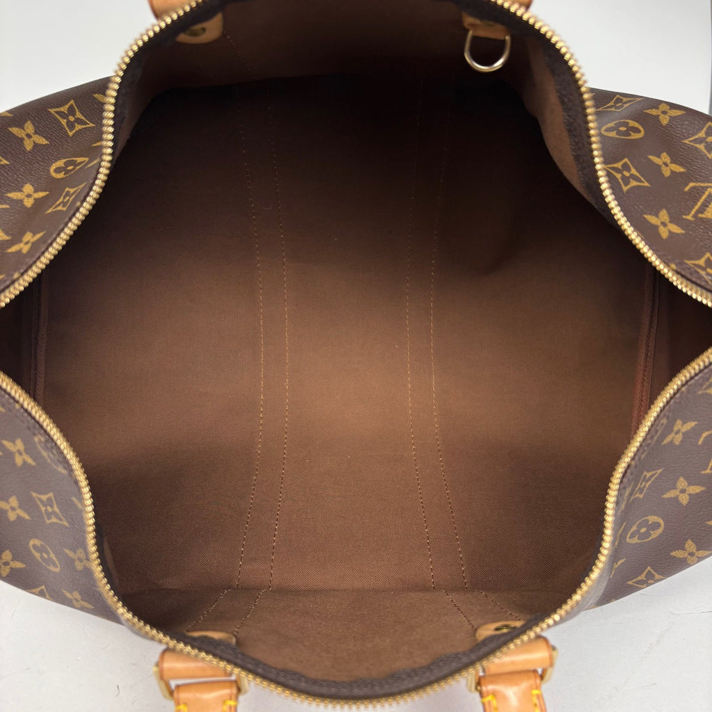 ルイ・ヴィトン キーポル 45 ハンドバッグ 旅行 出張 ビジネス ボストンバッグ モノグラム ブラウン M41428 レディース 【中古】brbag