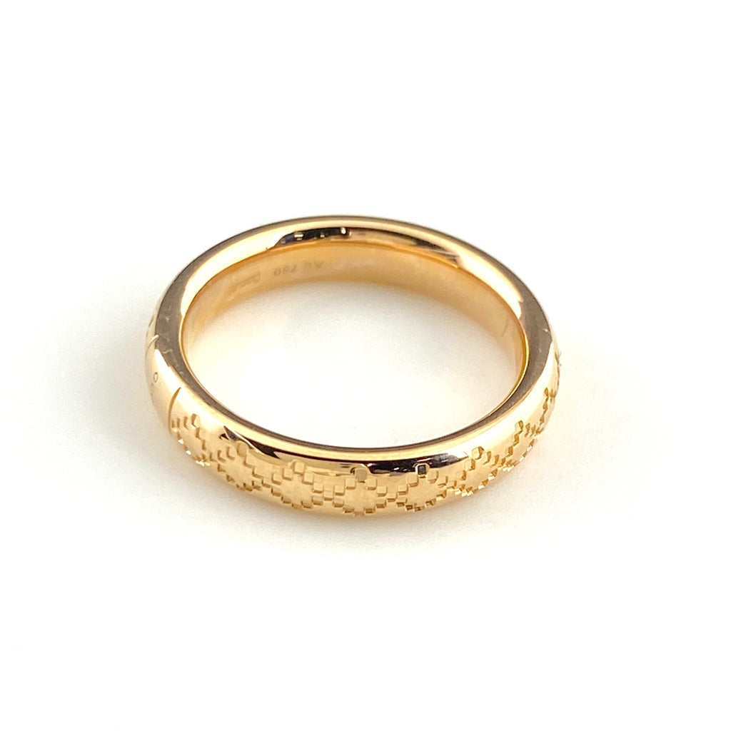 グッチ ディアマンティッシマ リング PG ピンクゴールド 指輪 リング 6.5号 750 レディース 【中古】brjwl