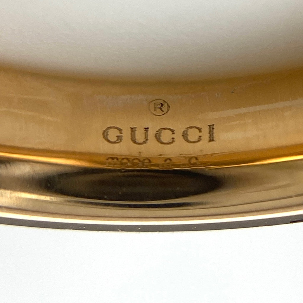 グッチ ディアマンティッシマ リング PG ピンクゴールド 指輪 リング 6.5号 750 レディース 【中古】brjwl