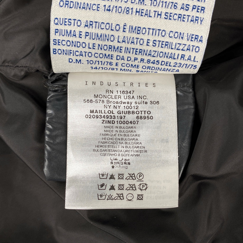 モンクレール キルティング ロングコート ベルト付き ファー ダブルファスナー アウター その他コート ナイロン グリーン レディース 【中古】brapp