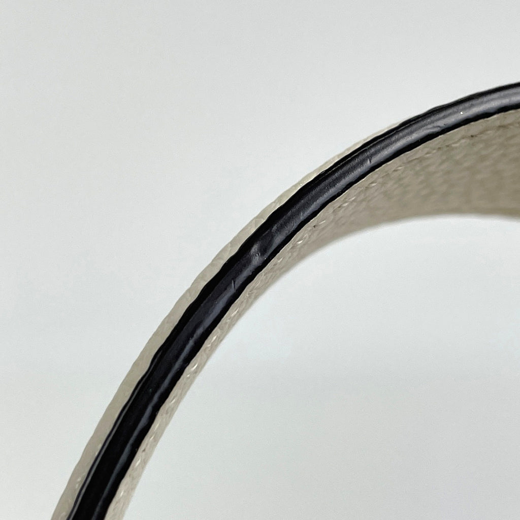 コーチ ロゴ ハンドバッグ 2WAY ショルダーバッグ 2wayバッグ レザー アイボリー 91122 レディース 【中古】brbag