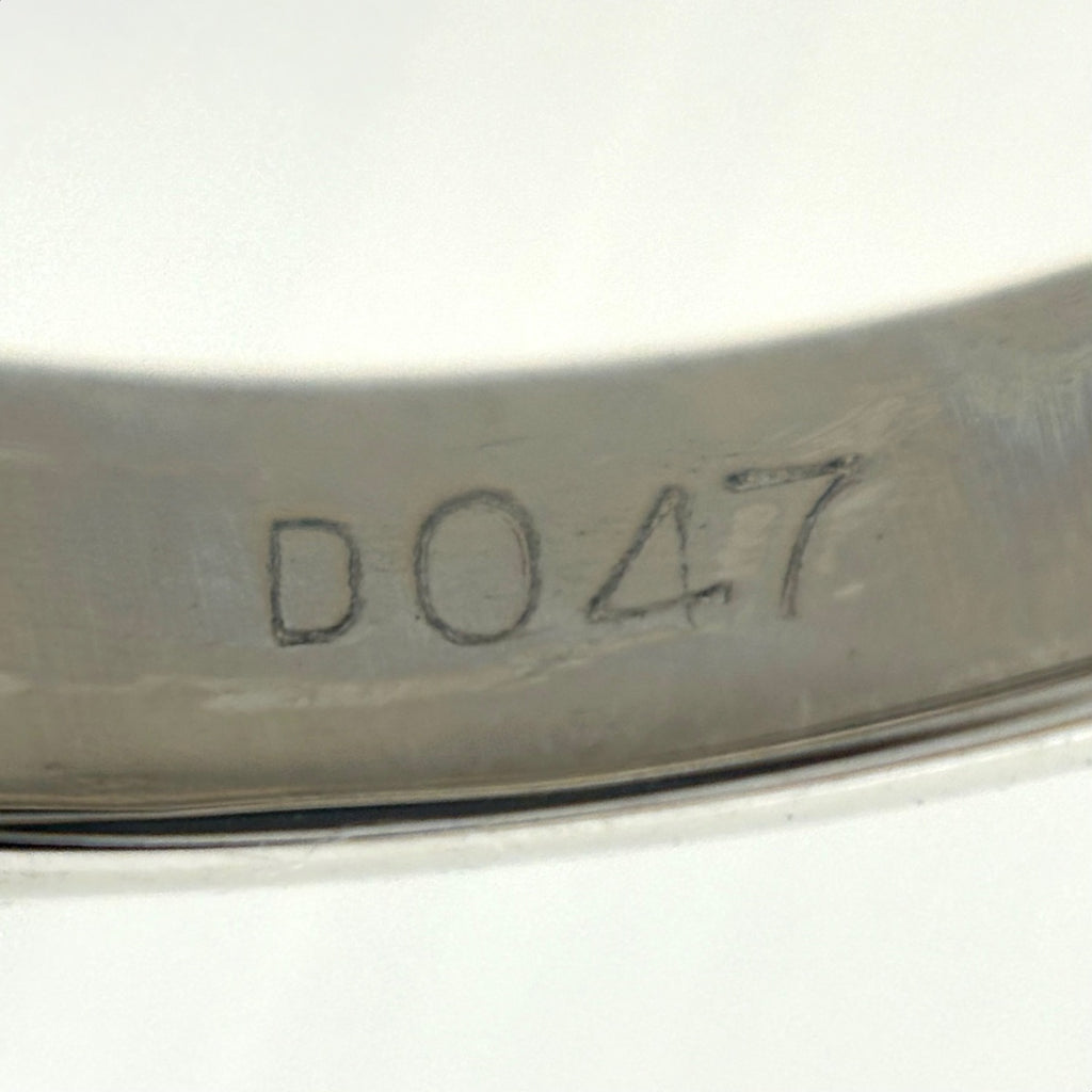 エメラルド デザインリング プラチナ 指輪 メレダイヤ リング 12号 Pt900 エメラルド ダイヤモンド レディース 【中古】nbjwl