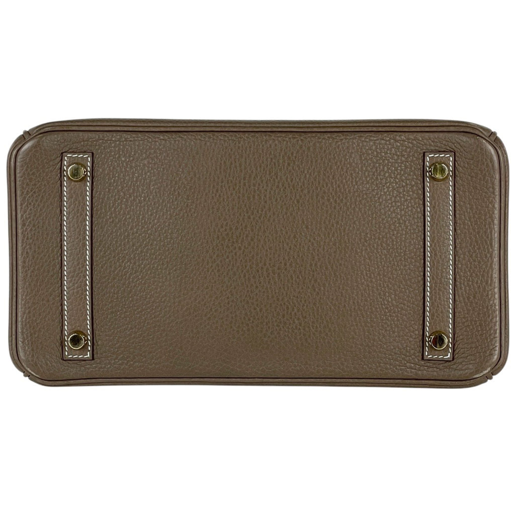 エルメス バーキン 30 ハンドバッグ トリヨンクレマンス エトゥープ C レディース 【中古】brbag