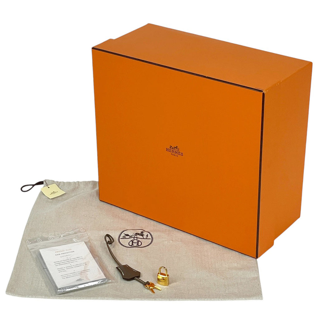 エルメス バーキン 30 ハンドバッグ トリヨンクレマンス エトゥープ C レディース 【中古】brbag