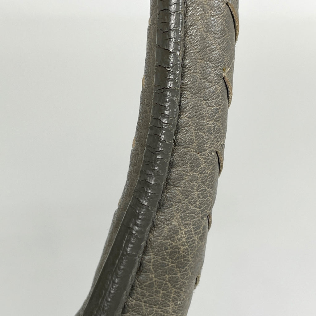 ボッテガヴェネタ イントレチャート トートバッグ ハンドバッグ トートバッグ レザー グレー 191312 レディース 【中古】brbag