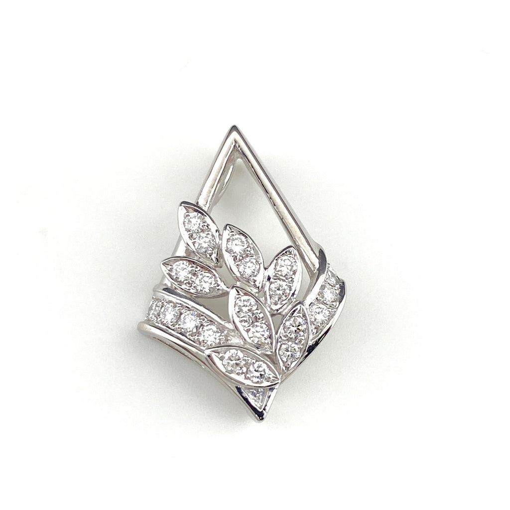 ポーラ メレダイヤ ペンダントトップ プラチナ ペンダントトップ Pt900 ダイヤモンド レディース 【中古】brjwl