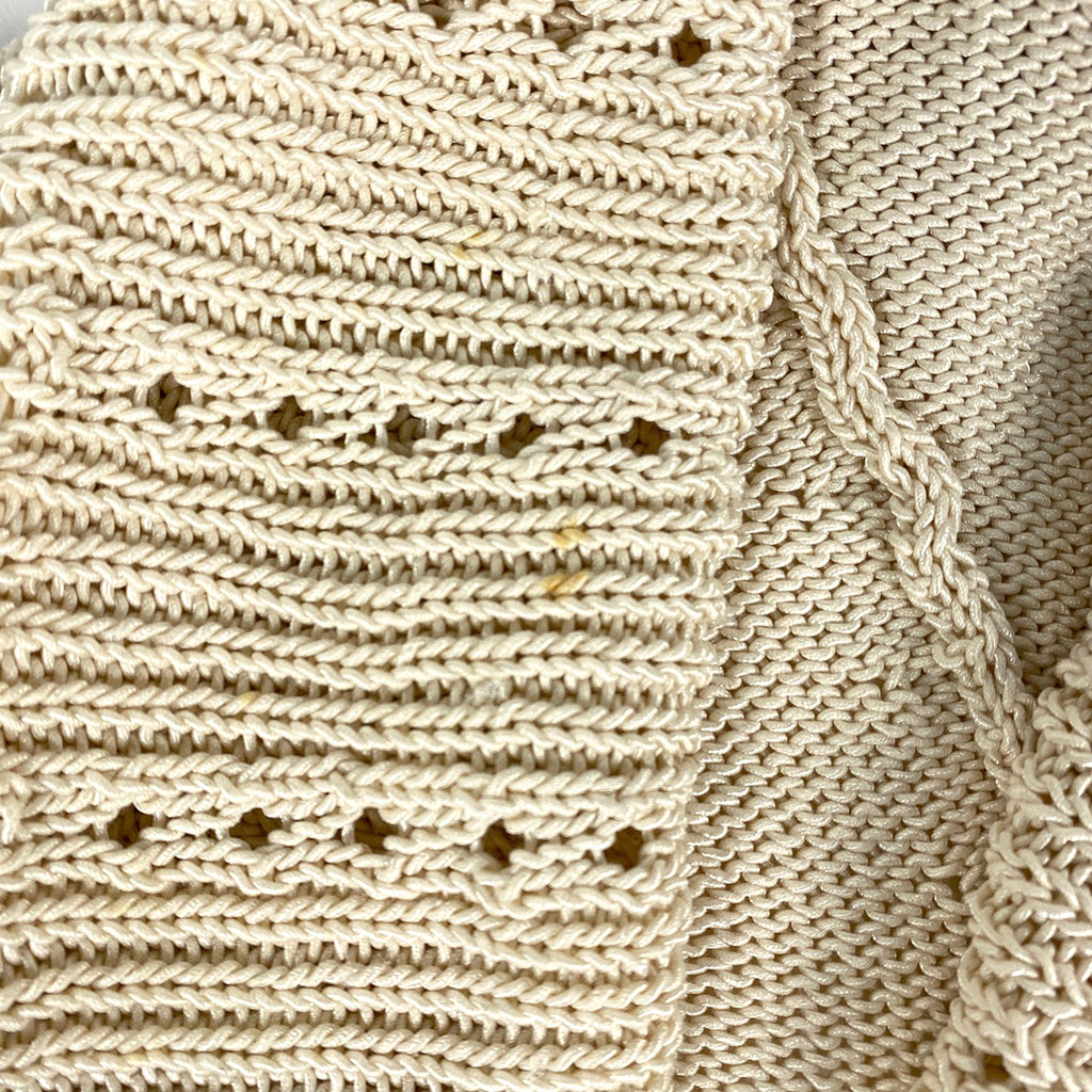 マックスマーラ ショールカラー ニット カーディガン ボレロ トップス カーディガン コットン ナイロン アイボリー レディース 【中古】brapp