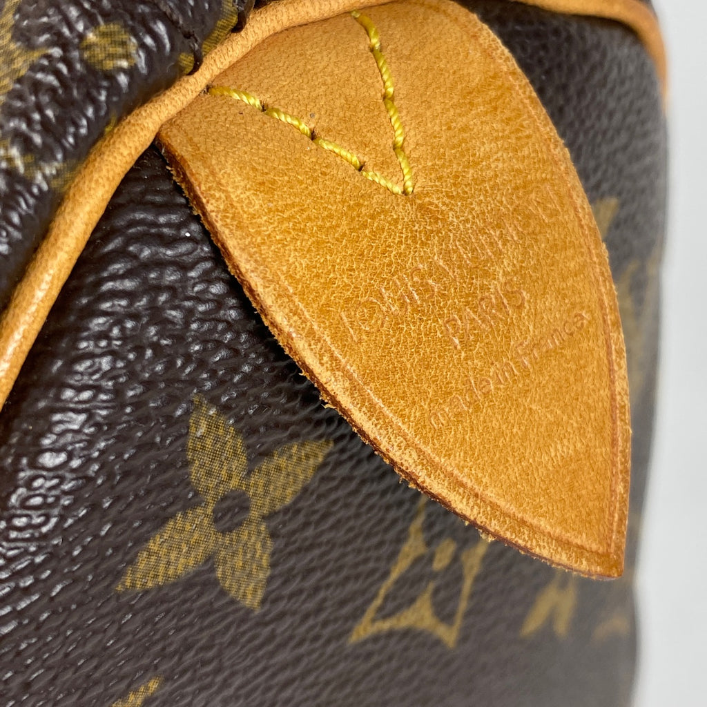 ルイ・ヴィトン スピーディ 25 ボストンバッグ 通勤 ハンドバッグ モノグラム ブラウン M41528 レディース 【中古】brbag