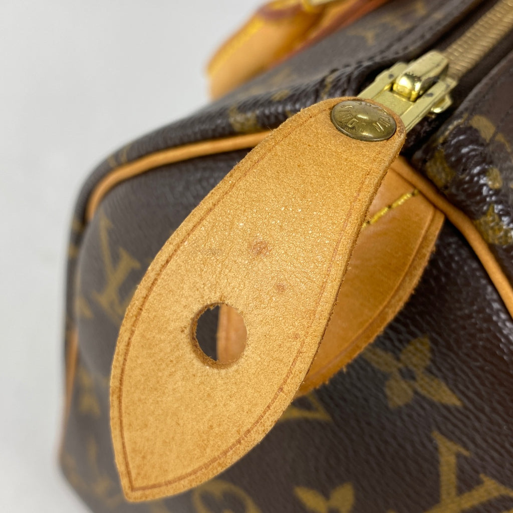 ルイ・ヴィトン スピーディ 25 ボストンバッグ 通勤 ハンドバッグ モノグラム ブラウン M41528 レディース 【中古】brbag