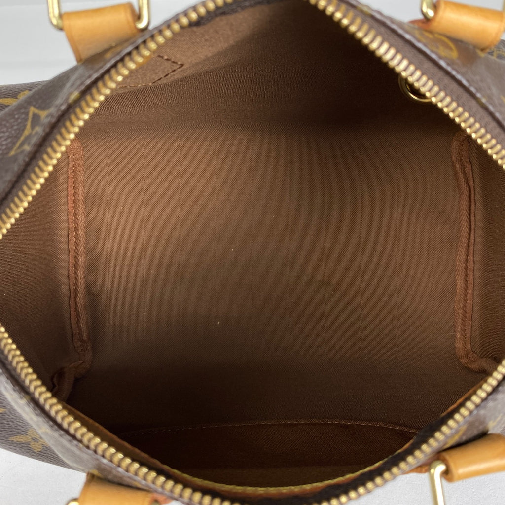 ルイ・ヴィトン スピーディ 25 ボストンバッグ 通勤 ハンドバッグ モノグラム ブラウン M41528 レディース 【中古】brbag