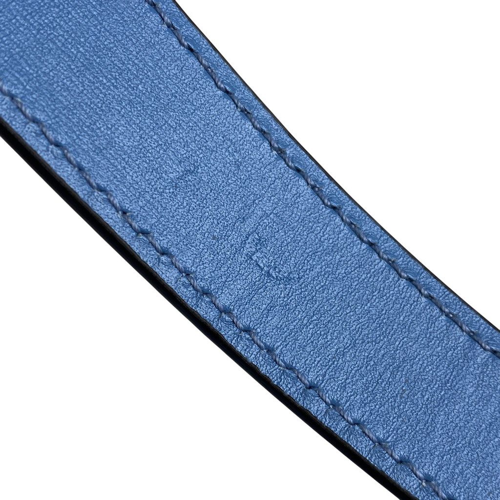 グッチ ムーンサイド ミニ ショルダーバッグ GG柄 ハンドバッグ ショルダーバッグ GGキャンバス ライトブルー 786035 レディース 【中古】brbag