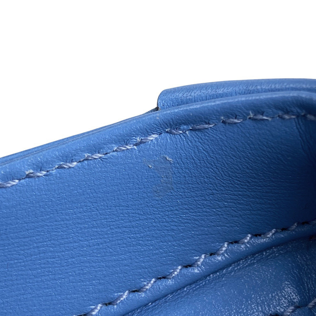 グッチ ムーンサイド ミニ ショルダーバッグ GG柄 ハンドバッグ ショルダーバッグ GGキャンバス ライトブルー 786035 レディース 【中古】brbag