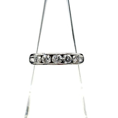 メレダイヤ デザインリング プラチナ 指輪 リング 10号 Pt900 ダイヤモンド レディース 【中古】nbjwl