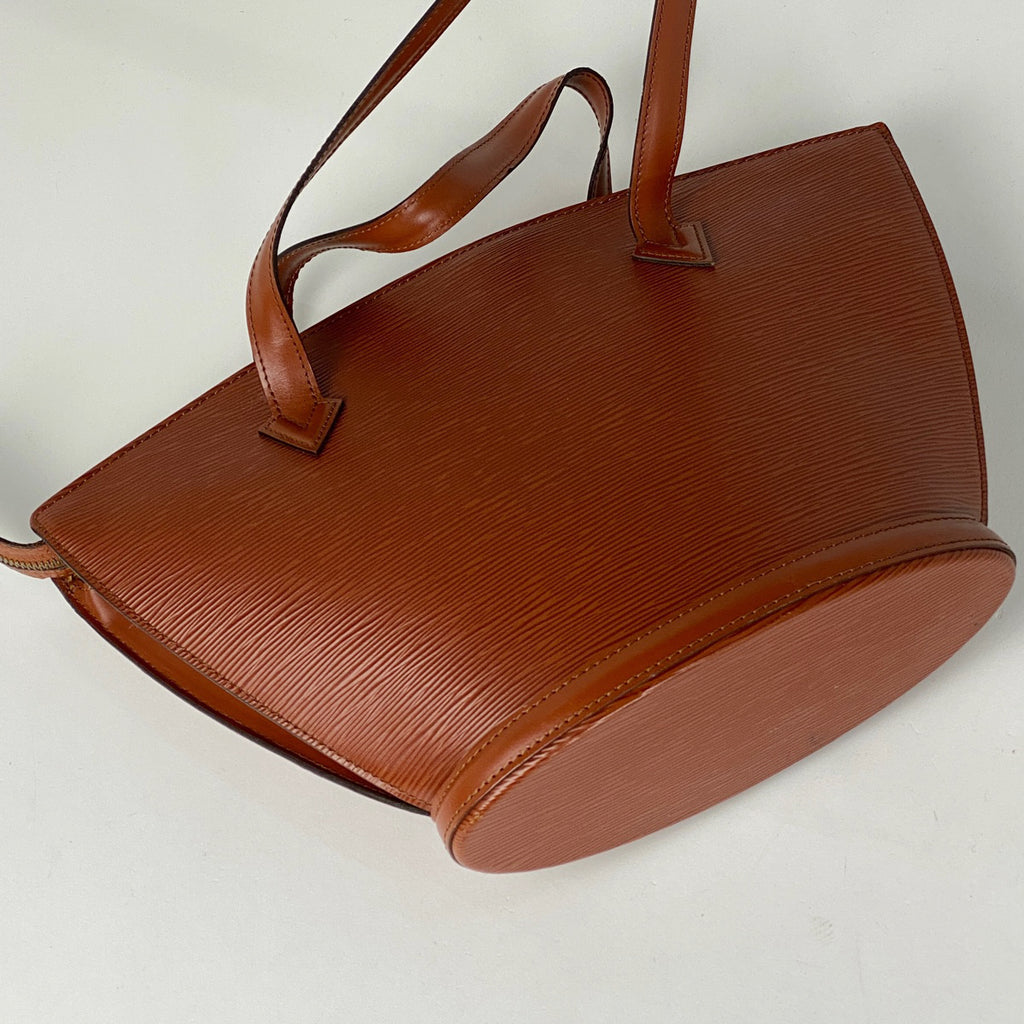 ルイ・ヴィトン サンジャック 手提げ ハンドバッグ エピ ケニアブラウン M52273 レディース 【中古】brbag