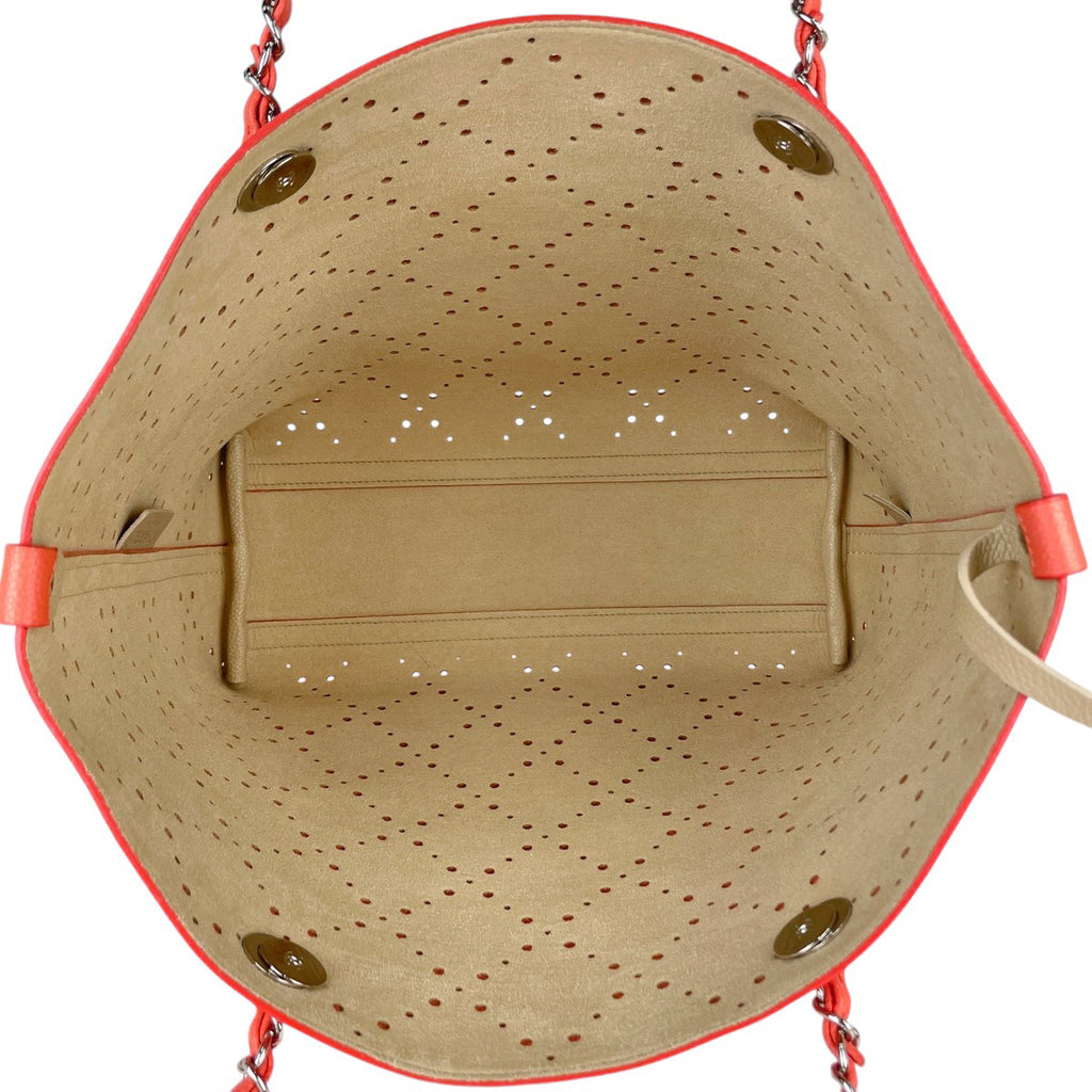 シャネル ショルダーバッグ パンチング キャビアスキン A93260 レディース 中古 brbag