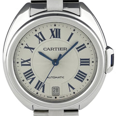 【OH済】【保証書】カルティエ クレ ドゥ カルティエ WSCL0006 腕時計 SS 自動巻き シルバー メンズ 時計 【保証対象】 【中古】wtcbb