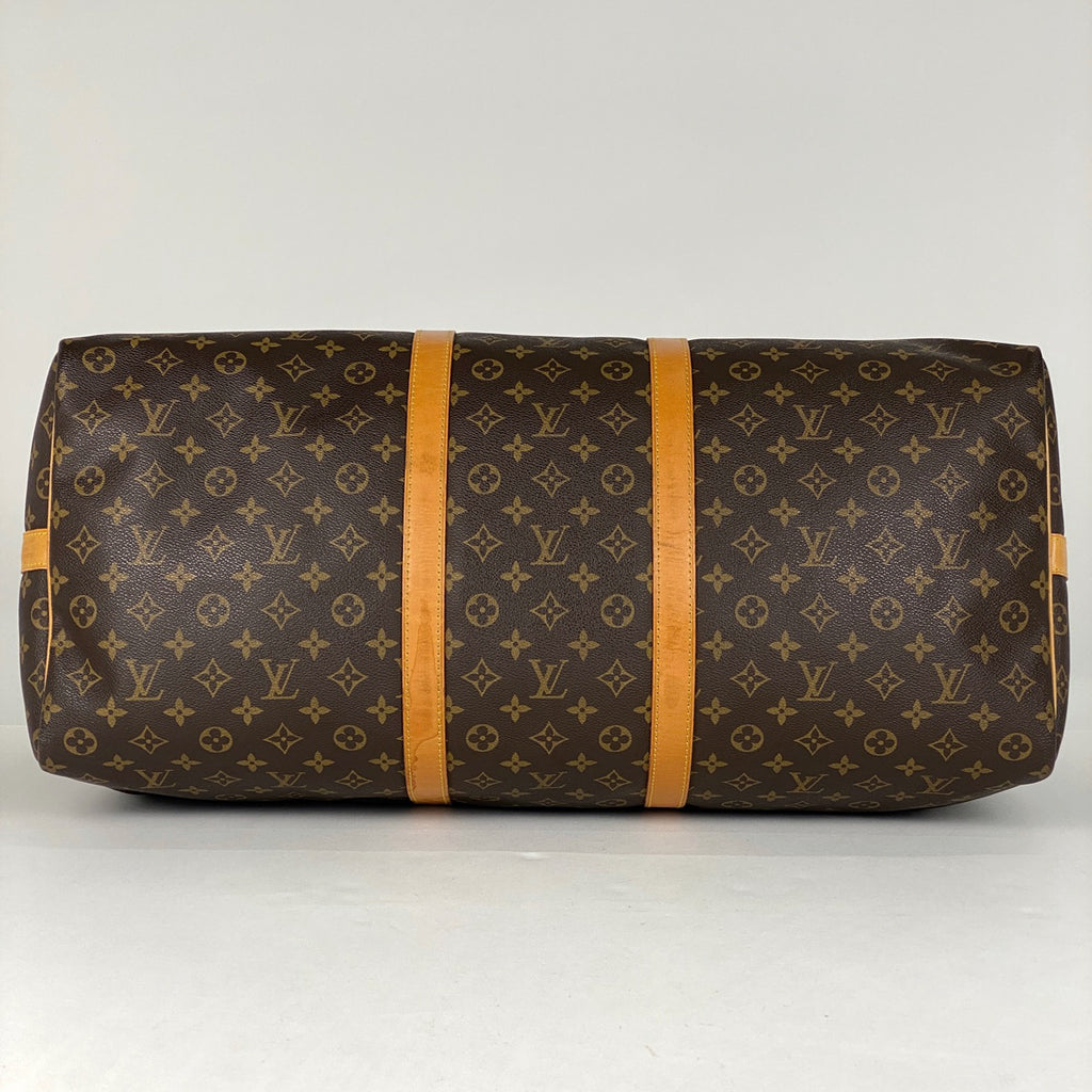 ルイ・ヴィトン キーポル バンドリエール 60 旅行 出張 ボストンバッグ モノグラム ブラウン M41412 レディース 【中古】brbag