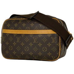 ルイ・ヴィトン リポーター PM 斜め掛け ショルダーバッグ モノグラム ブラウン M45254 レディース 【中古】brbag