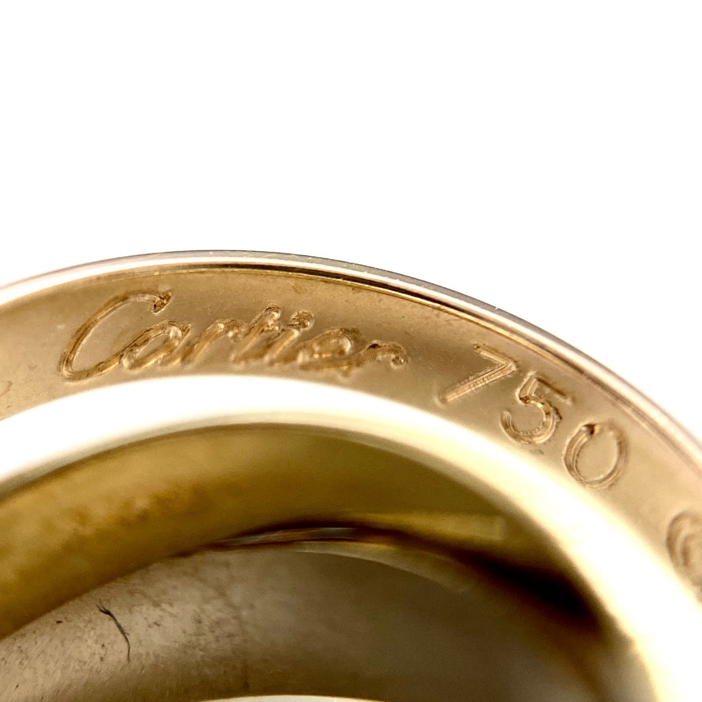 カルティエ トリニティ ペンダントトップ YG イエローゴールド 指輪 スリーカラー ペンダントトップ 750 レディース 【中古】brjwl