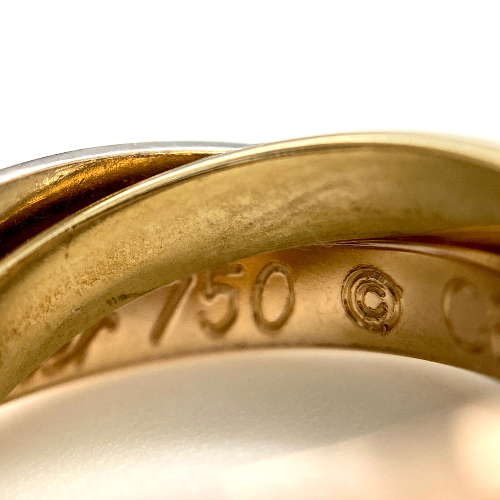 カルティエ トリニティ ペンダントトップ YG イエローゴールド 指輪 スリーカラー ペンダントトップ 750 レディース 【中古】brjwl