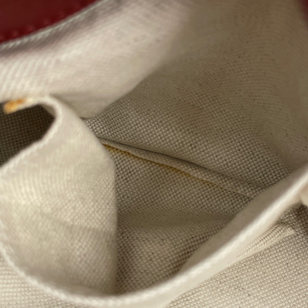 グッチ バンブー ショッパー ミディアム ハンドバッグ 2WAY ショルダーバッグ ハンドバッグ レザー レッド 323660 レディース 【中古】brbag