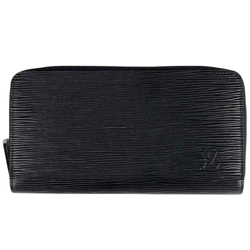 ルイ・ヴィトン ジッピー ウォレット ラウンドファスナー 札入れ 小銭入れ 長財布 エピ ノワール(ブラック) M61857 メンズ 【中古】brbag