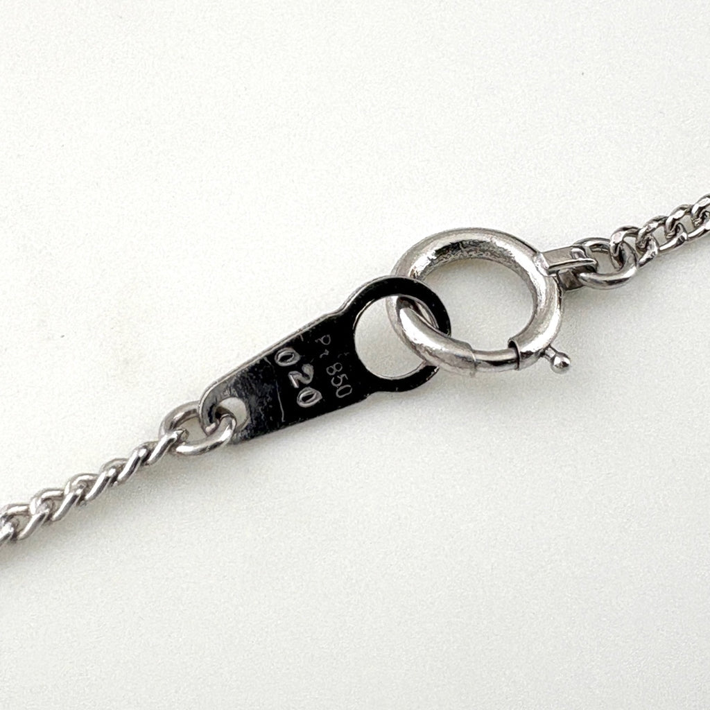 ダイヤモンド デザインネックレス プラチナ ペンダント ネックレス Pt850 ダイヤモンド レディース 【中古】nbjwl