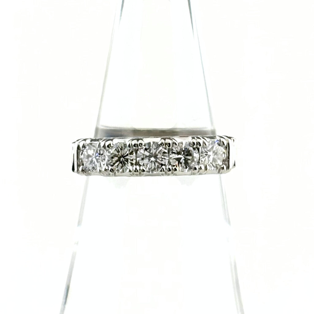 メレダイヤ デザインリング プラチナ 指輪 リング 11.5号 Pt900 ダイヤモンド レディース 【中古】nbjwl