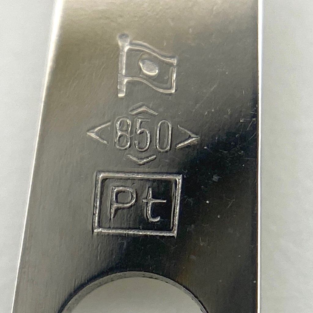 メレダイヤ デザインネックレス プラチナ ペンダント ネックレス Pt900 Pt850 ダイヤモンド レディース 【中古】nbjwl