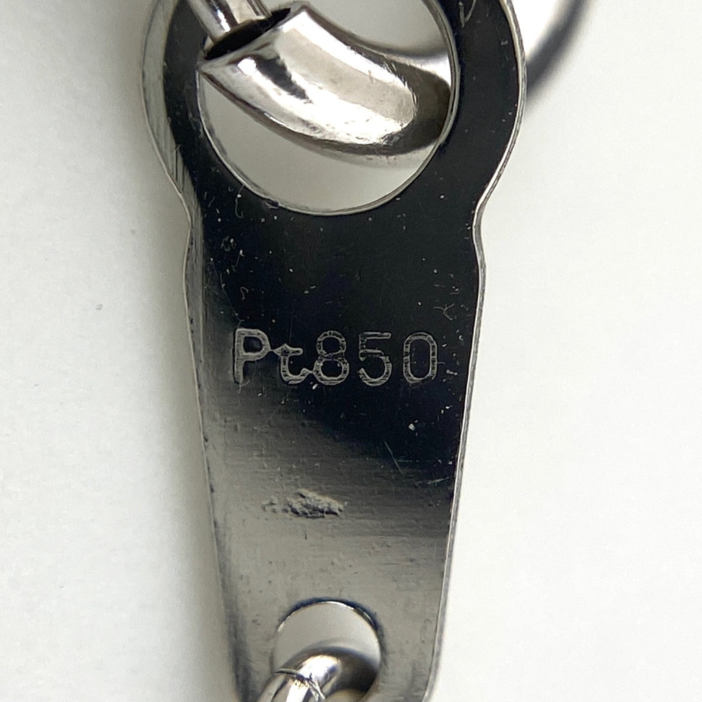 ダイヤモンド デザインネックレス プラチナ ペンダント メレダイヤ ネックレス Pt900 Pt850 ダイヤモンド レディース 【中古】nbjwl