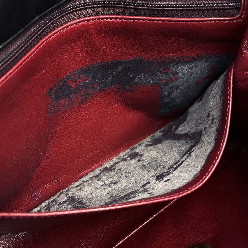 【ジャンク品】シャネル マトラッセ シングルフラップ チェーン ショルダーバッグ ココマーク ショルダーバッグ レザー ブラック レディース 【中古】brbag