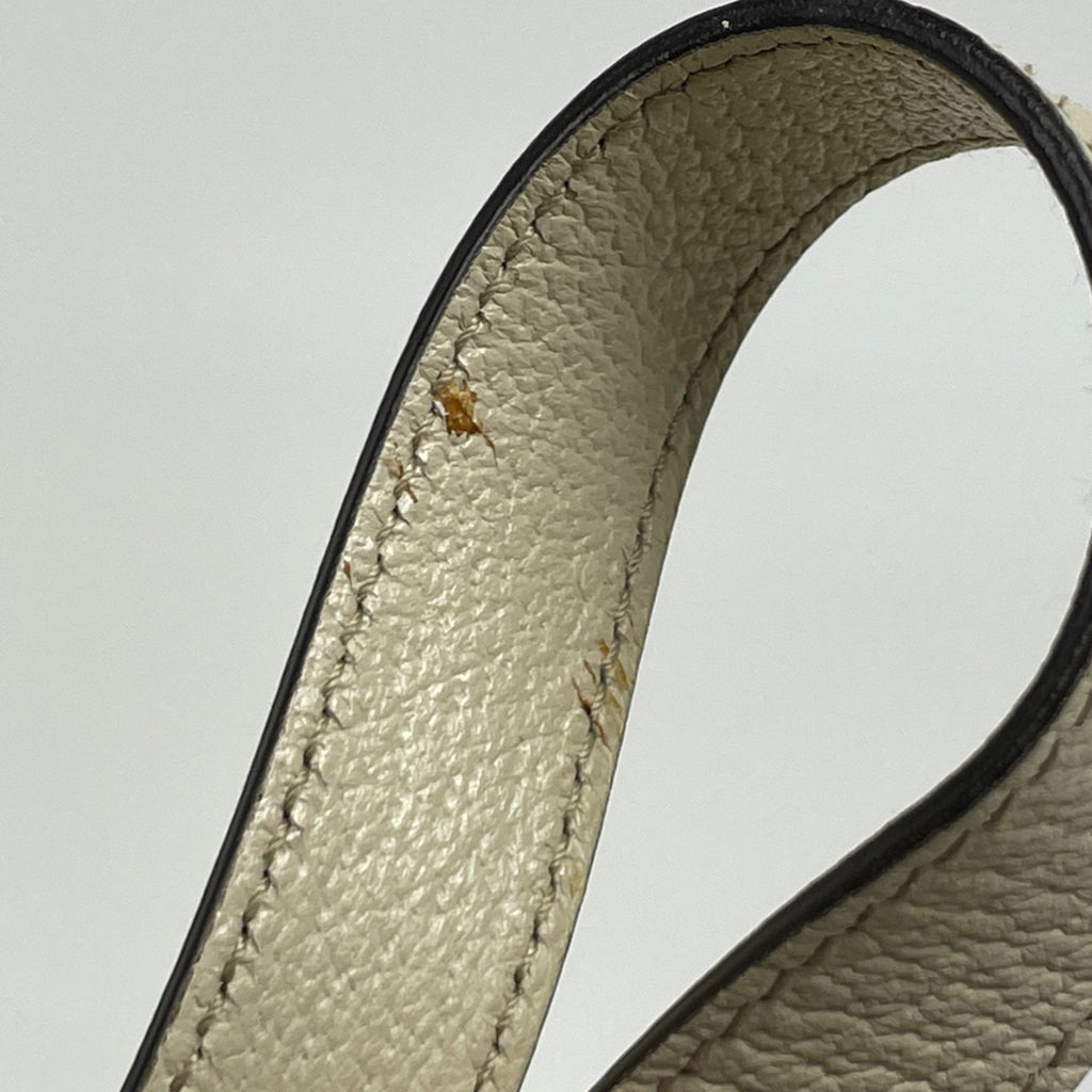 グッチ GG柄 ショルダーバッグ トートバッグ アビー ショルダーバッグ GGキャンバス ベージュ ホワイト 130736 レディース 【中古】brbag