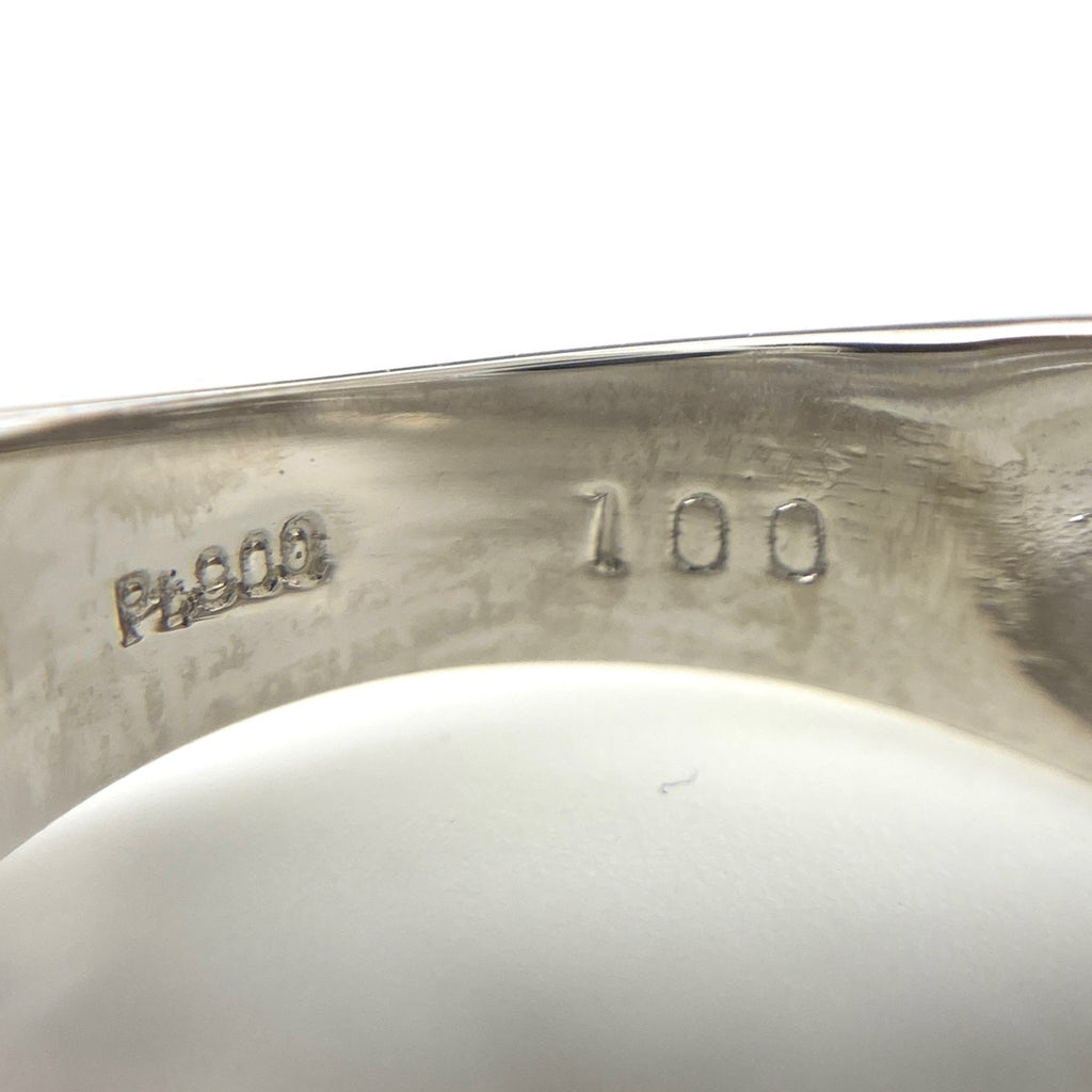 メレダイヤ デザインリング プラチナ 指輪 リング 10.5号 Pt900 ダイヤモンド レディース 【中古】nbjwl