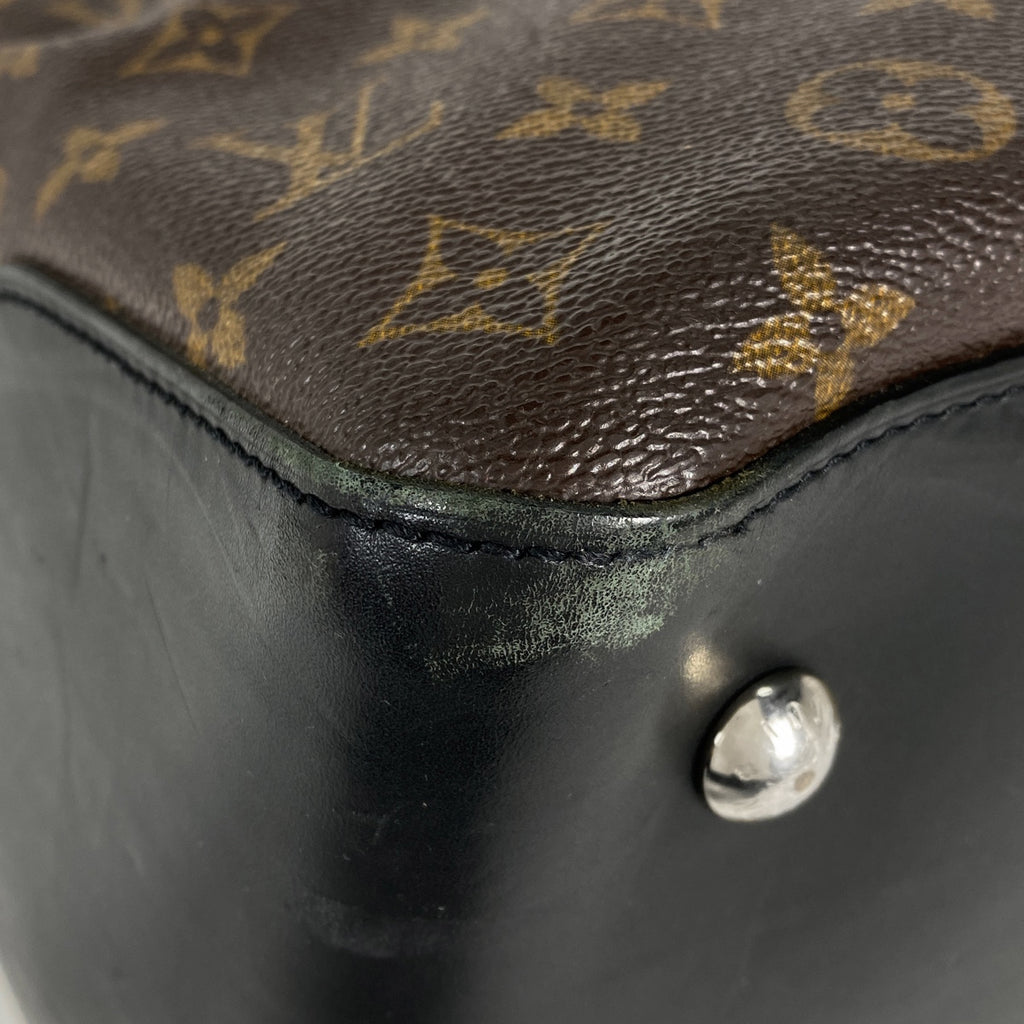 ルイ・ヴィトン ネオ グリニッジ ハンドバッグ 旅行バッグ モノグラムマカサー ブラウン M56716 レディース 【中古】brbag