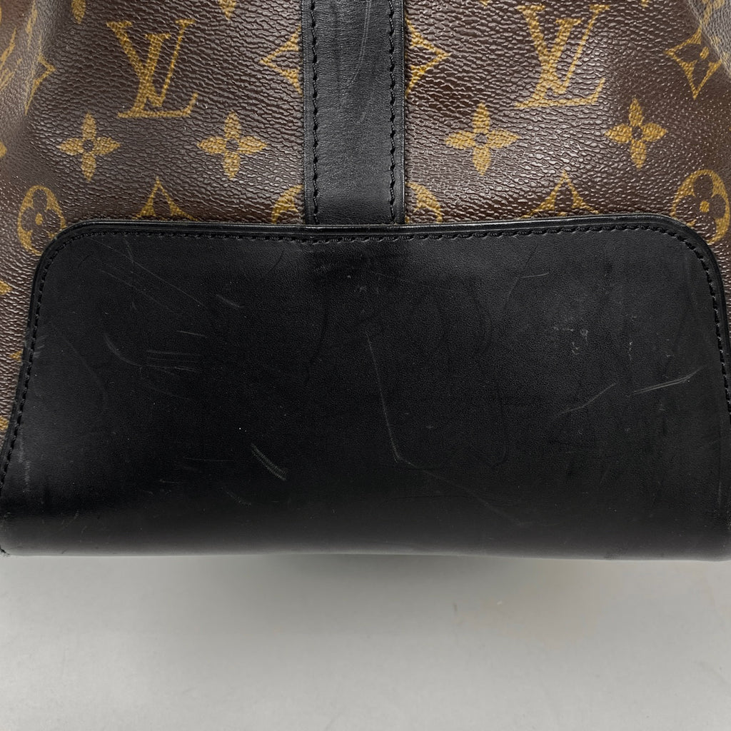 ルイ・ヴィトン ネオ グリニッジ ハンドバッグ 旅行バッグ モノグラムマカサー ブラウン M56716 レディース 【中古】brbag