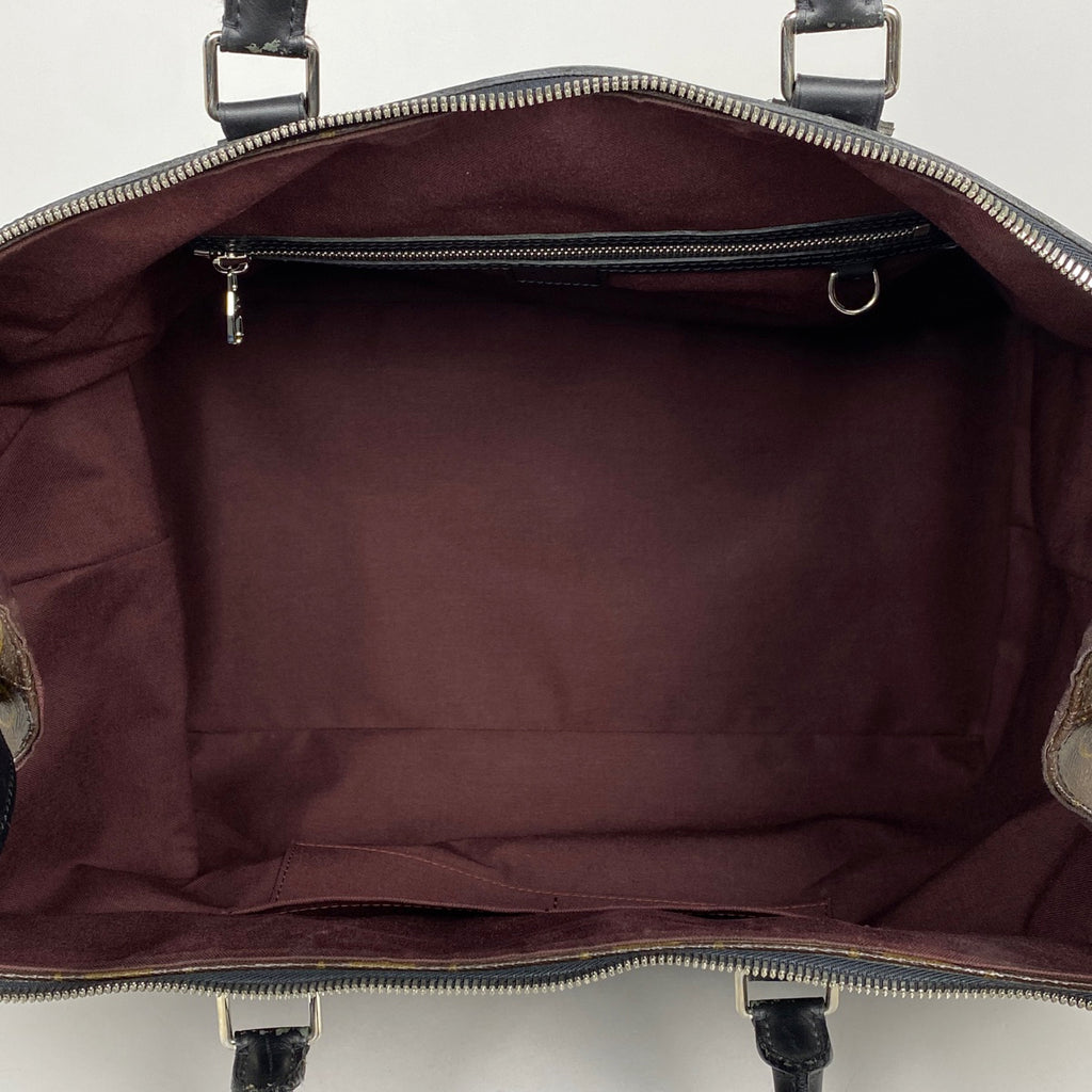 ルイ・ヴィトン ネオ グリニッジ ハンドバッグ 旅行バッグ モノグラムマカサー ブラウン M56716 レディース 【中古】brbag