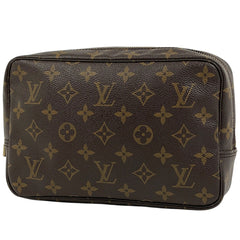 ルイ・ヴィトン トゥルース トワレット 23 メイク コスメ セカンドバッグ 化粧ポーチ モノグラム ブラウン M47524 レディース 【中古】brbag