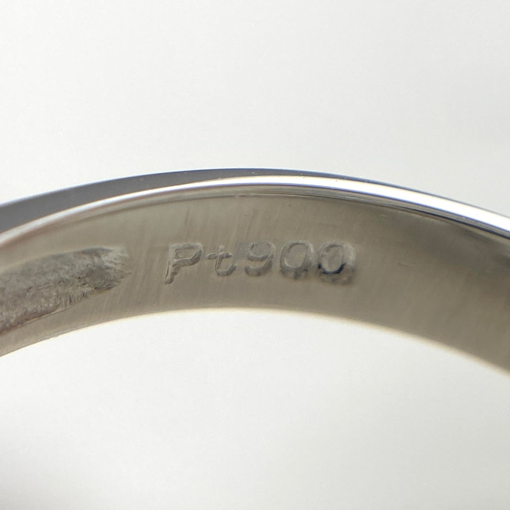 メレダイヤ デザインリング プラチナ 指輪 リング 12号 Pt900 ダイヤモンド レディース 【中古】nbjwl
