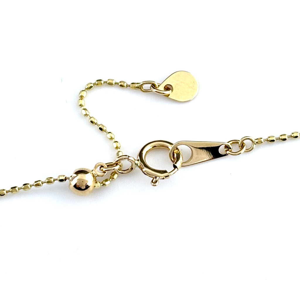 フラワーモチーフ デザインネックレス YG イエローゴールド ペンダント メレダイヤ 花 ネックレス K18 750 ダイヤモンド レディース 【中古】nbjwl