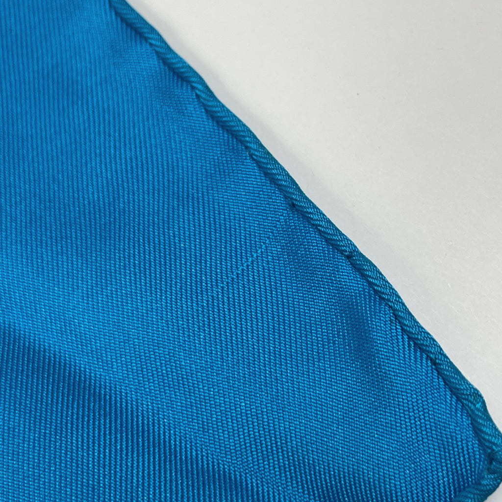 エルメス カレ 90 TROPIQUES トロピック スカーフ シルク ブルー マルチカラー レディース 【中古】brbag