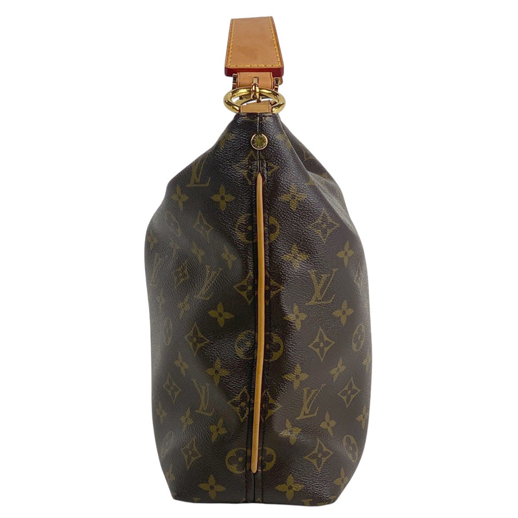 ルイ・ヴィトン シュリ PM ワンショルダー 肩掛け ショルダーバッグ モノグラム ブラウン M40586 レディース 【中古】brbag