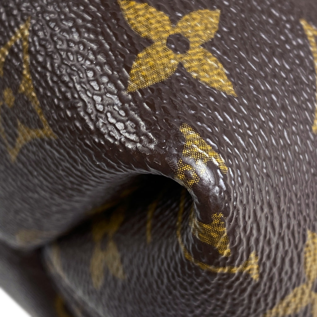 ルイ・ヴィトン シュリ PM ワンショルダー 肩掛け ショルダーバッグ モノグラム ブラウン M40586 レディース 【中古】brbag