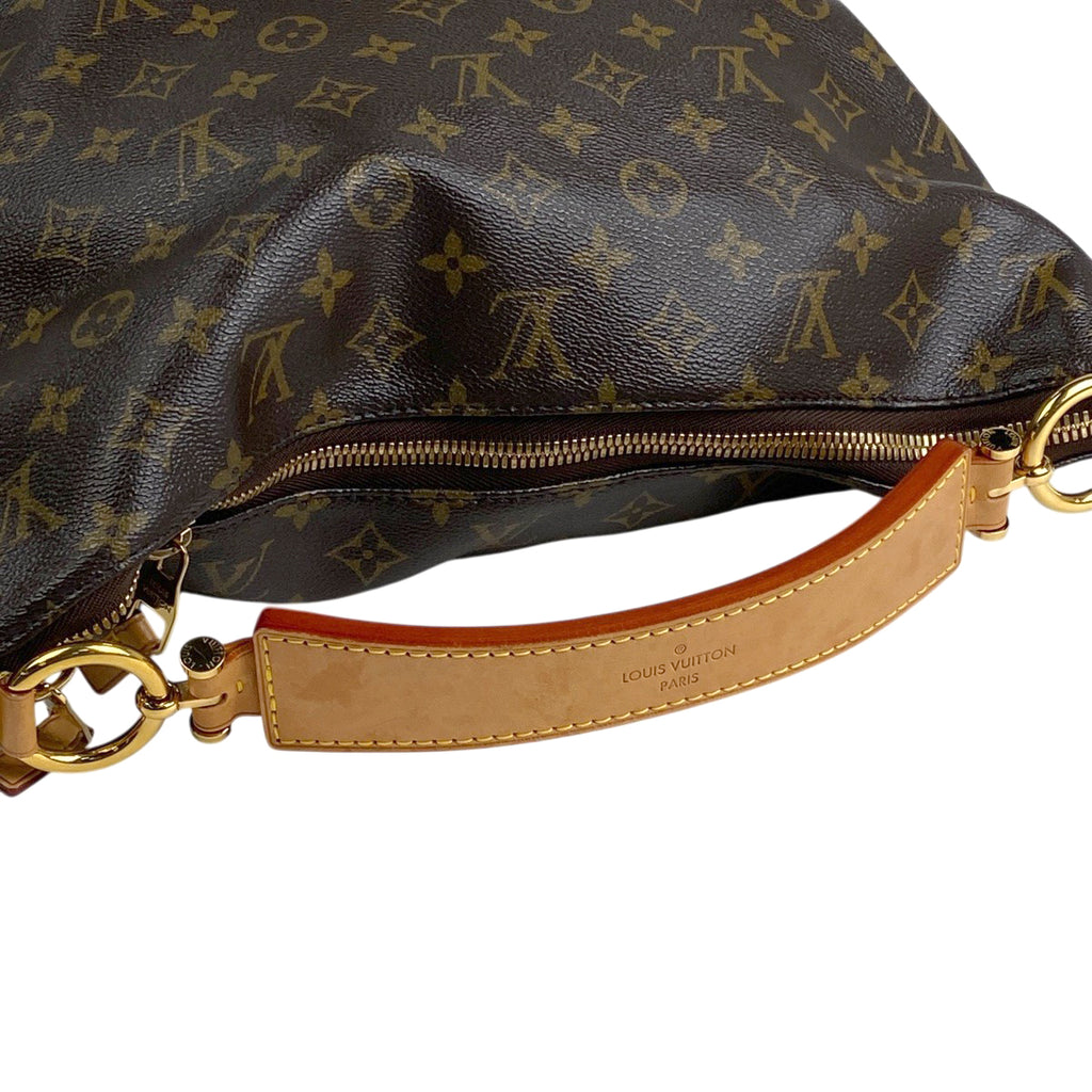 ルイ・ヴィトン シュリ PM ワンショルダー 肩掛け ショルダーバッグ モノグラム ブラウン M40586 レディース 【中古】brbag