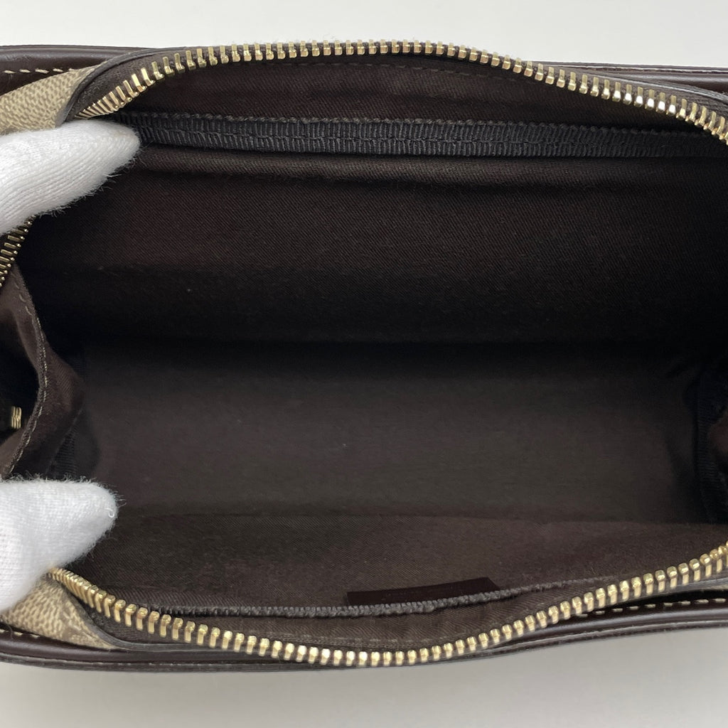 グッチ GG柄 セカンドバッグ クラッチ セカンドバッグ コーティングキャンバス ベージュ 201755 レディース 【中古】brbag