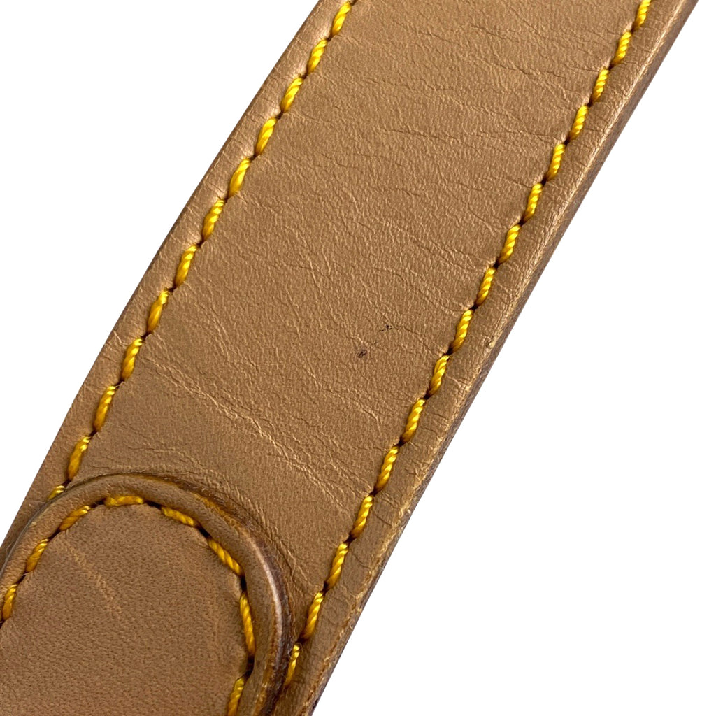 クリスチャンディオール サドルバッグ ハンドバッグ ワンショルダー ロゴ ショルダーバッグ デニム ネイビー レディース 【中古】brbag