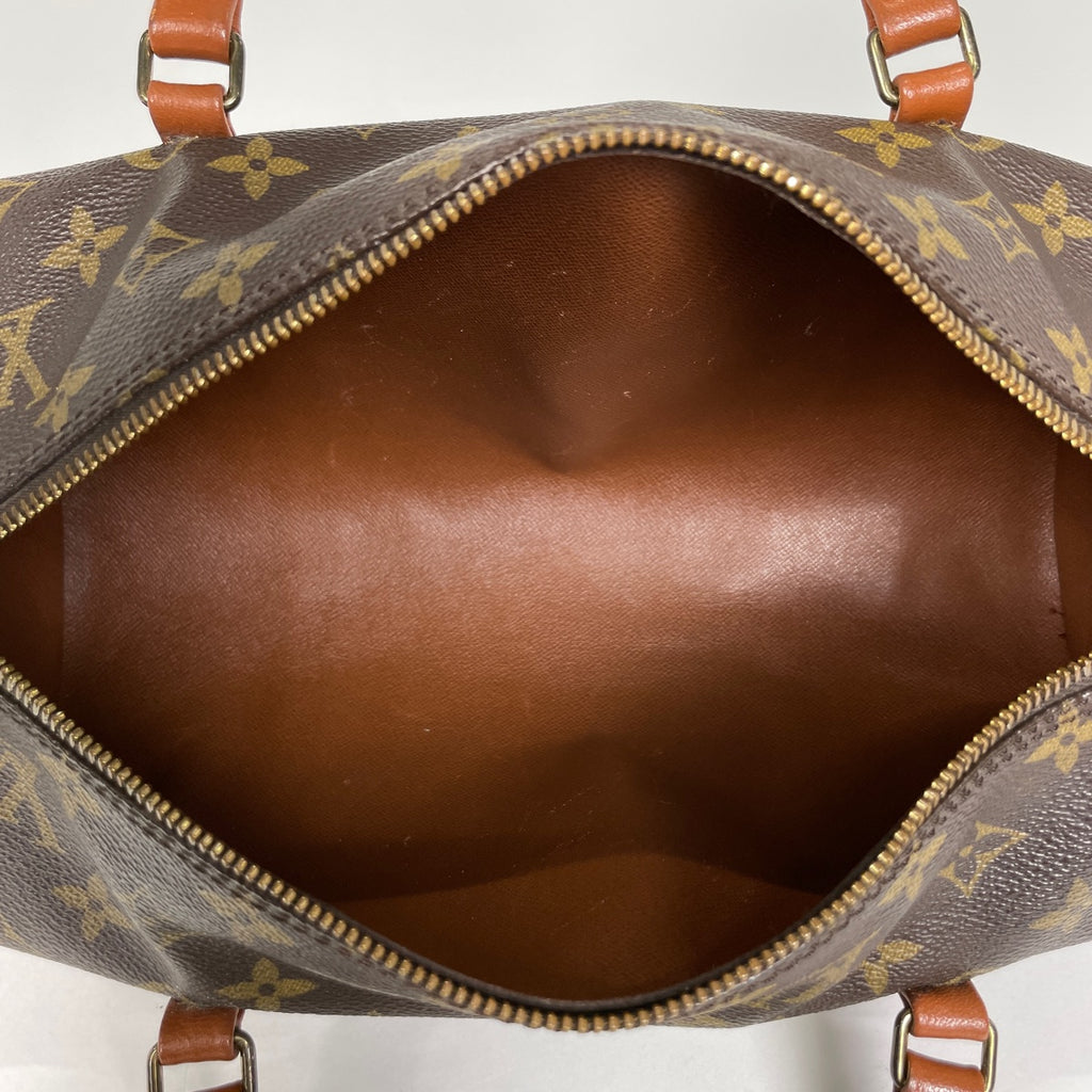 ルイ・ヴィトン パピヨン 30 バレルバッグ 筒型 旧旧型 ハンドバッグ モノグラム ブラウン M51365 レディース 【中古】brbag