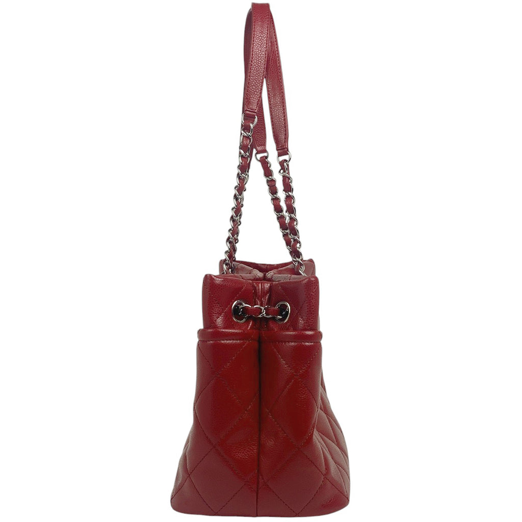 シャネル ショルダーバッグ マトラッセ キャビアスキン レディース 中古 brbag