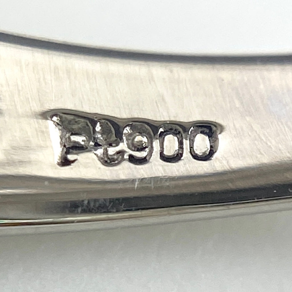 メレダイヤ デザインリング プラチナ 指輪 リング 10号 Pt900 ダイヤモンド レディース 【中古】nbjwl